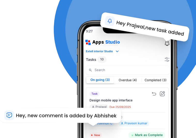 Apps Studio Mobile App