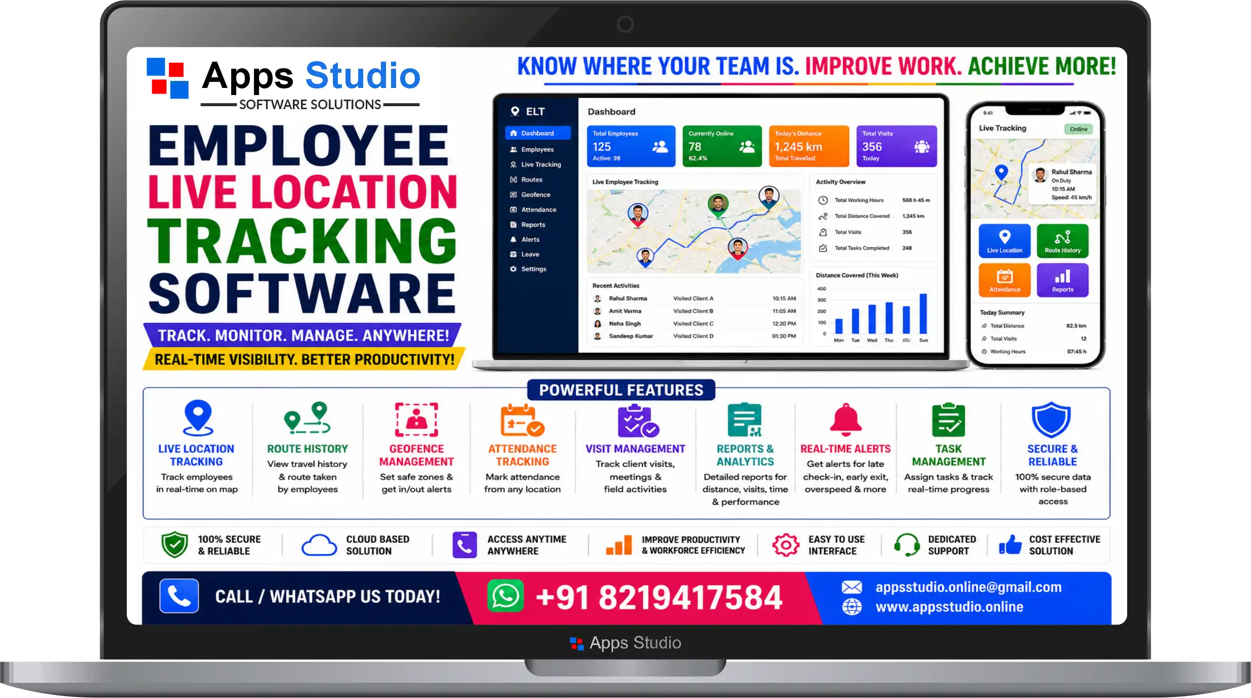 Apps Studio Dashboard 3