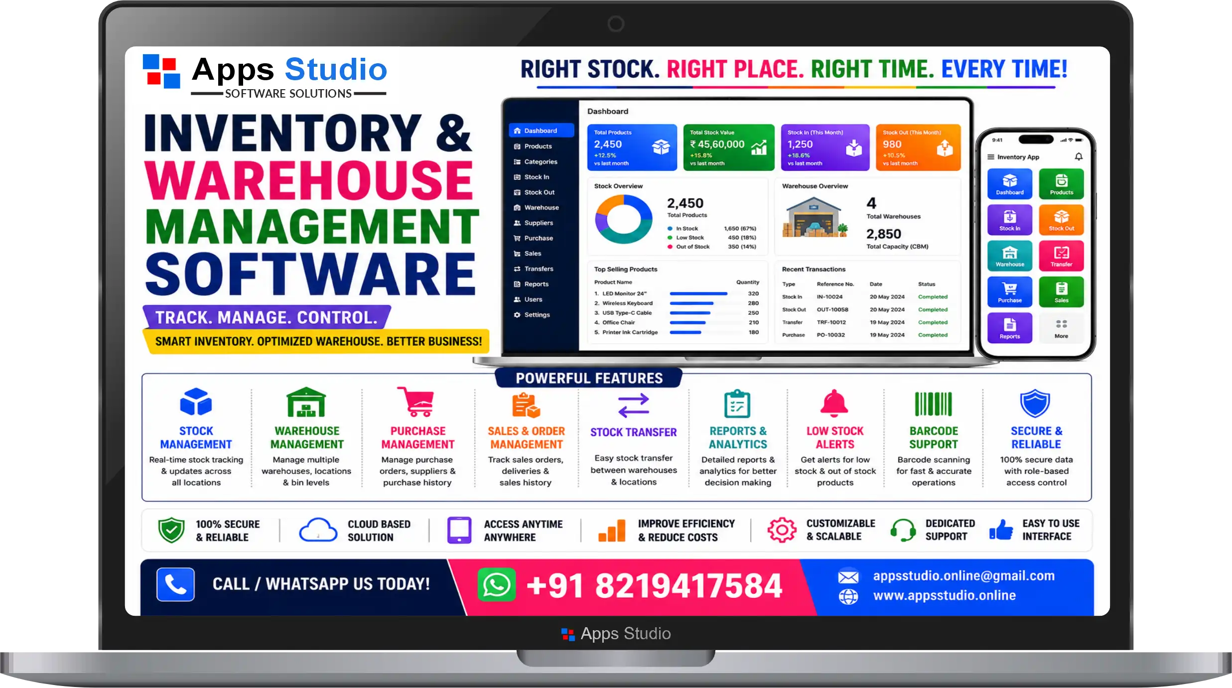 Apps Studio Dashboard 8
