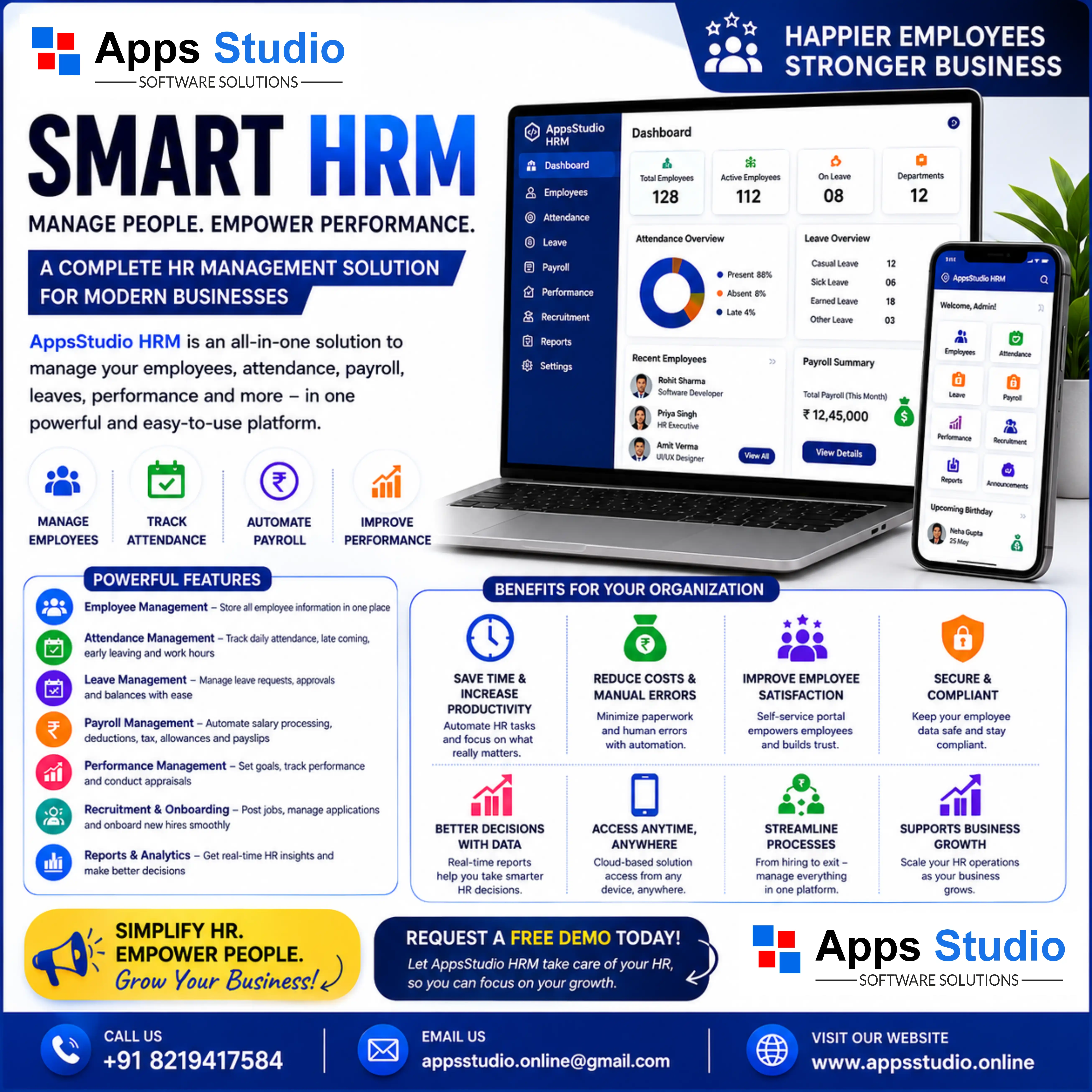 HRM & Payroll Software